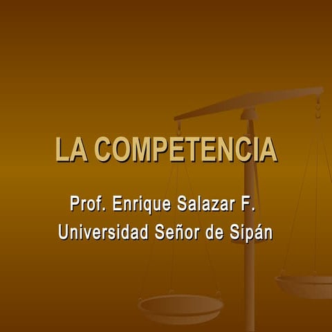 La competencia