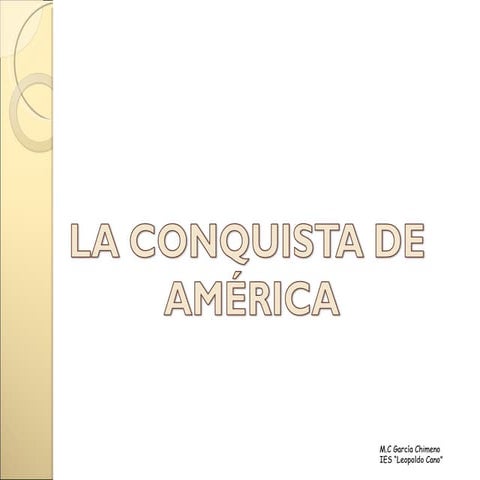 La Conquista De AméRica