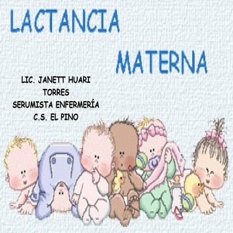 Lactancia materna