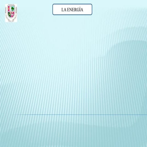 La energia. mapa conceptual. español