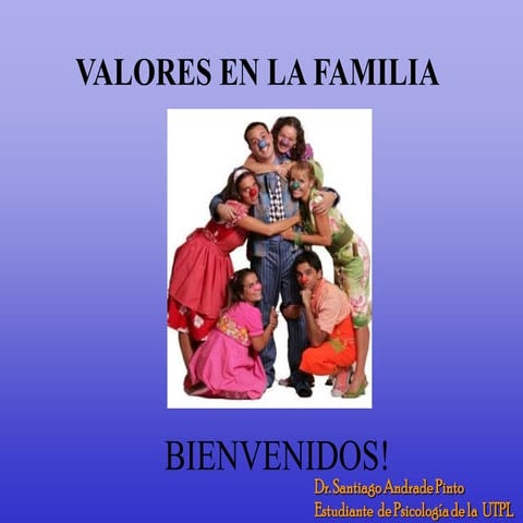 La  familia y valores