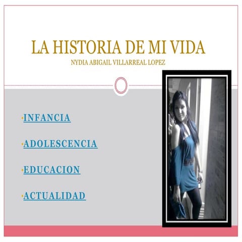 La historia de mi vida