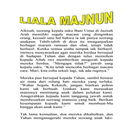 Laila dan majnun