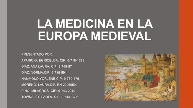 La medicina en_la_europa_medieval