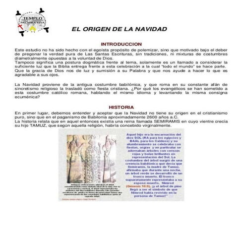 Estudio Biblico La navidad