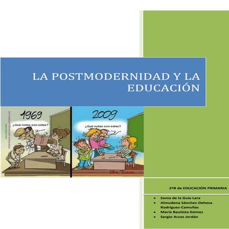 La postmodernidad y la educación