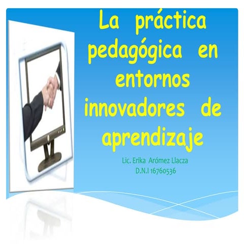 La practica pedagogica.