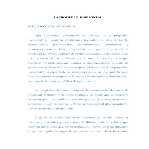 La propiedad horizontal   exposición