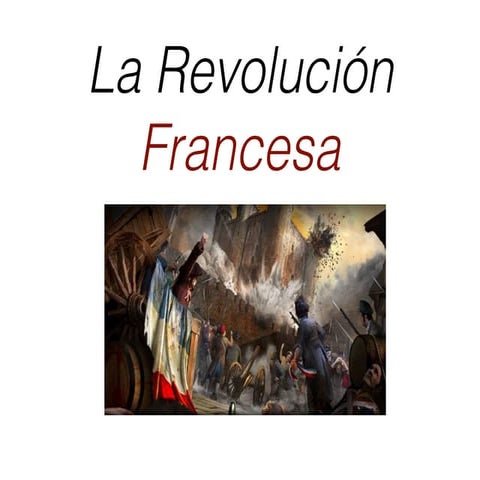 La revolución francesa 4º ESO