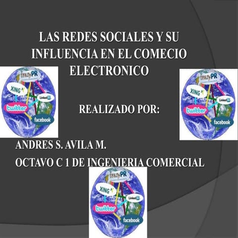 Las redes sociales y su influencia en el comercio electronico