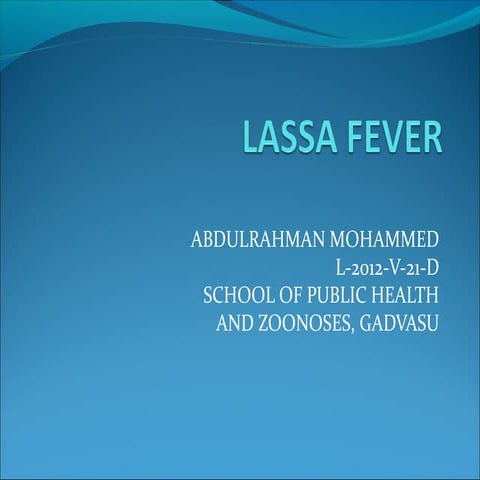 Lassa Fever