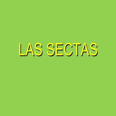 Las Sectas
