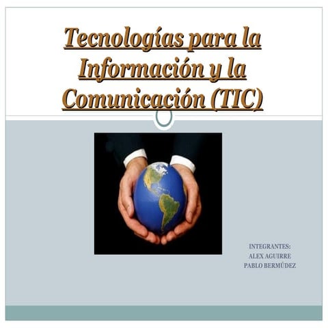 Las tics alex pablo