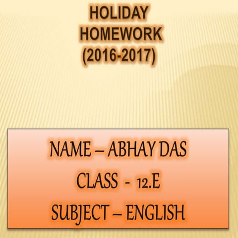 Last lesson ppt by abhay das