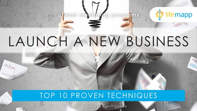 Launch a New Business - Top 10