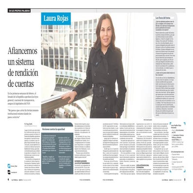 Afiancemos un sistema de rendición de cuentas