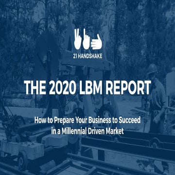 The 2020 LBM Report 