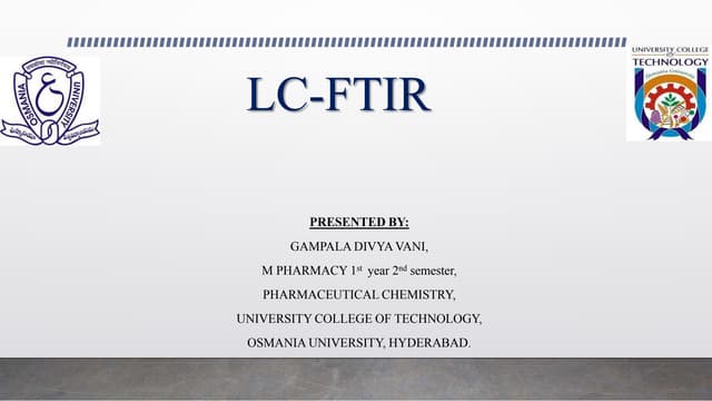 LC-FTIR