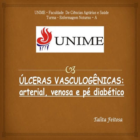 úLceras vasculogênicas
