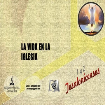 Leccion 10 III_2012 la vida en la iglesia