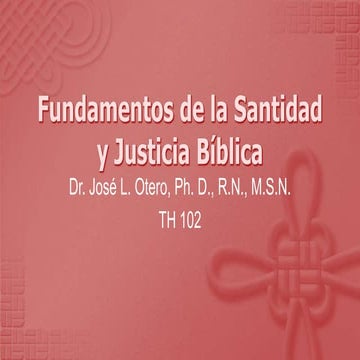 Leccion3 la santidad