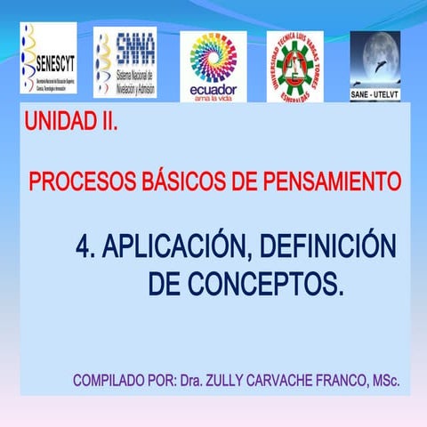 L eccion 7. desarrollo de las habilidades del pensamiento