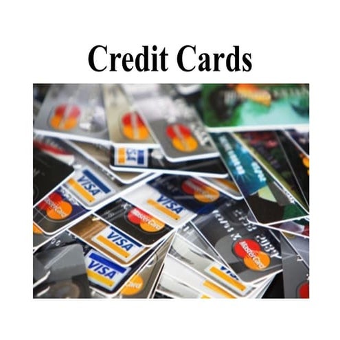Lecture - credit cards