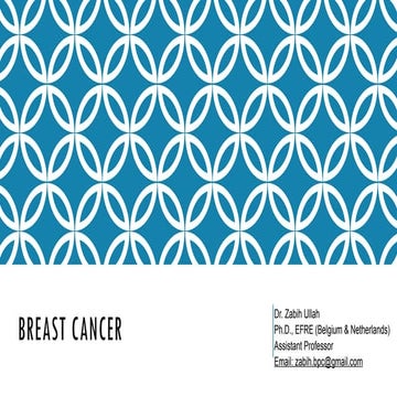 LEC 4 BREST CANCER  level 12ph D 20240823GL