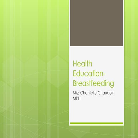 Lecture 7  breastfeeding
