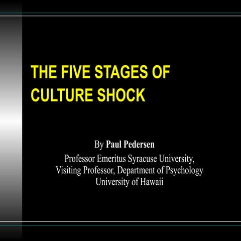Culture Shock