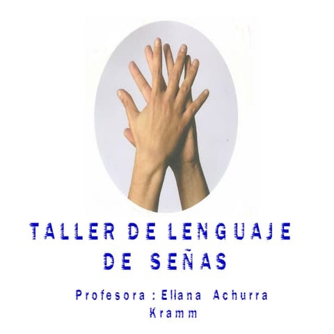 Lenguaje de Señas