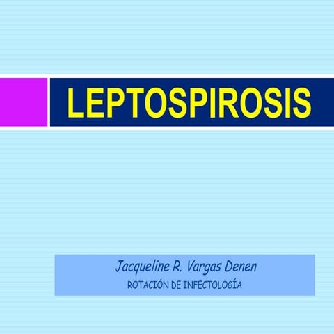 Leptospirosis