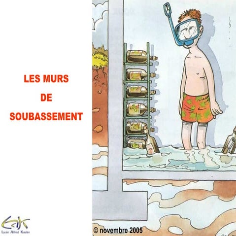 Les mure de sous bassement