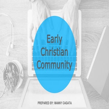 Church-The Early-christian-community