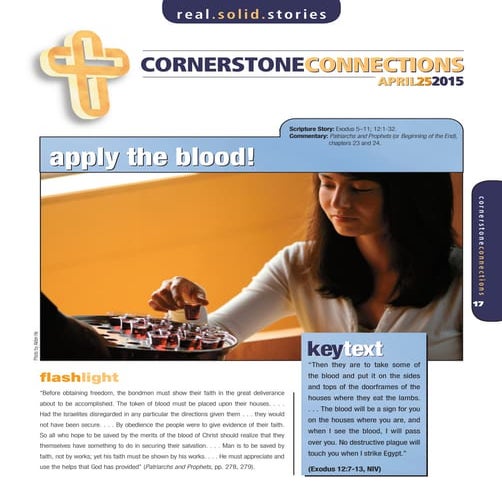 Lesson 4 | Cornerstone Connections | Sabbath School | Second Quarter 2015