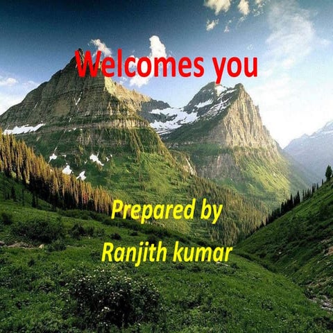 Lesson Plan Mountains