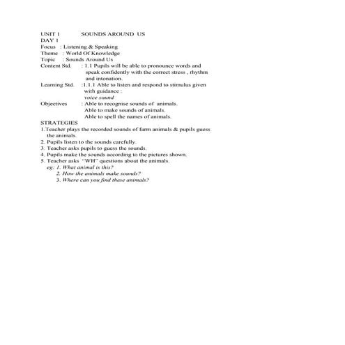 Lesson plan kssr_year1