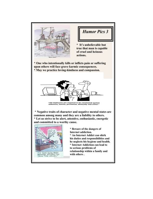 Lessons From Humor Pics 3, 4