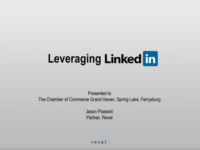 Leveraging LinkedIn