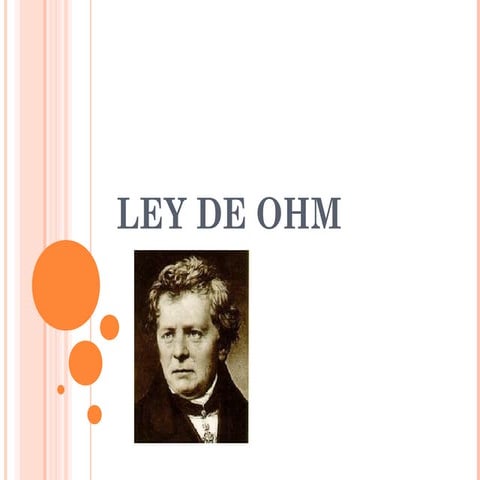 Ley de ohm 