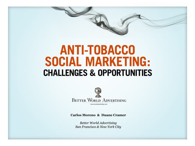 Countermarketing Big Tobacco for the LGBT Community