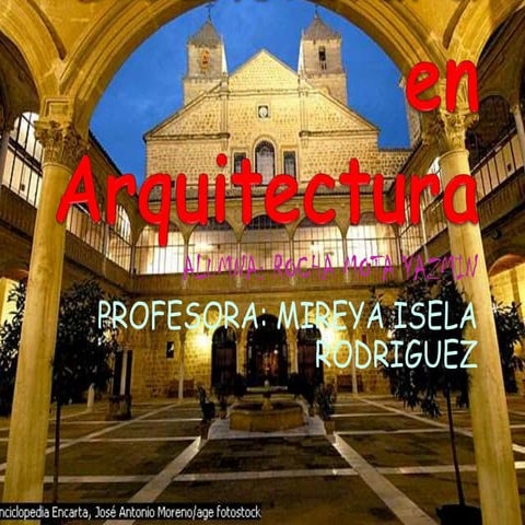 Licenciatura en arquitectura