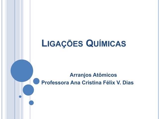 Ligaçoes quimicas