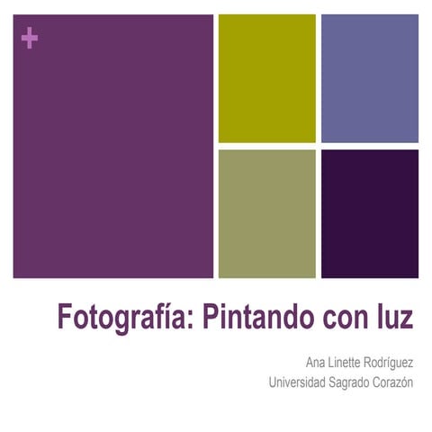 Fotografía: Pintando con Luz