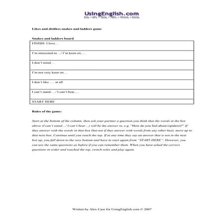 Likes dislikes-snakes-and-ladders-game