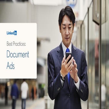 Collect leads and drive engagement by sharing documents in the feed - Linkedin