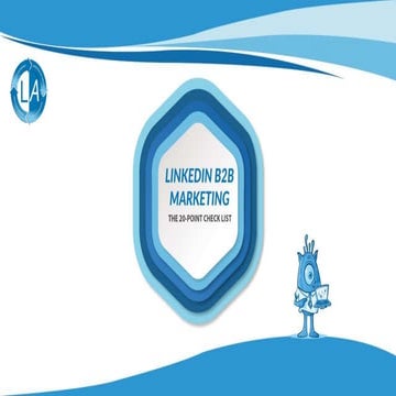 The 20 Point Linkedin Marketing Checklist