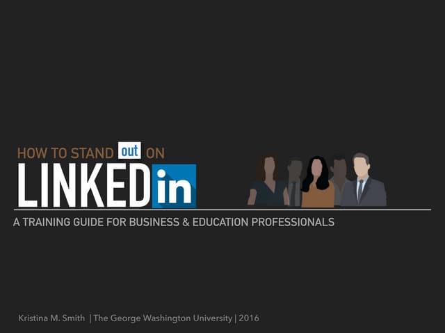 LinkedIn Training for Business & Education Professionals 