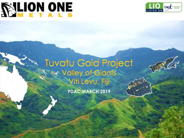 Lion One Metals March Presentation