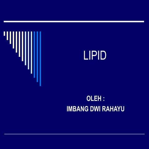 materi biokimia LIPID